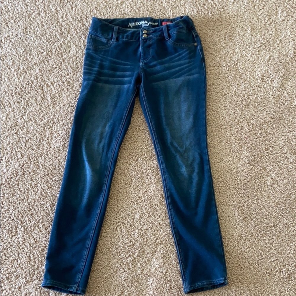 arizona navy blue jeggings